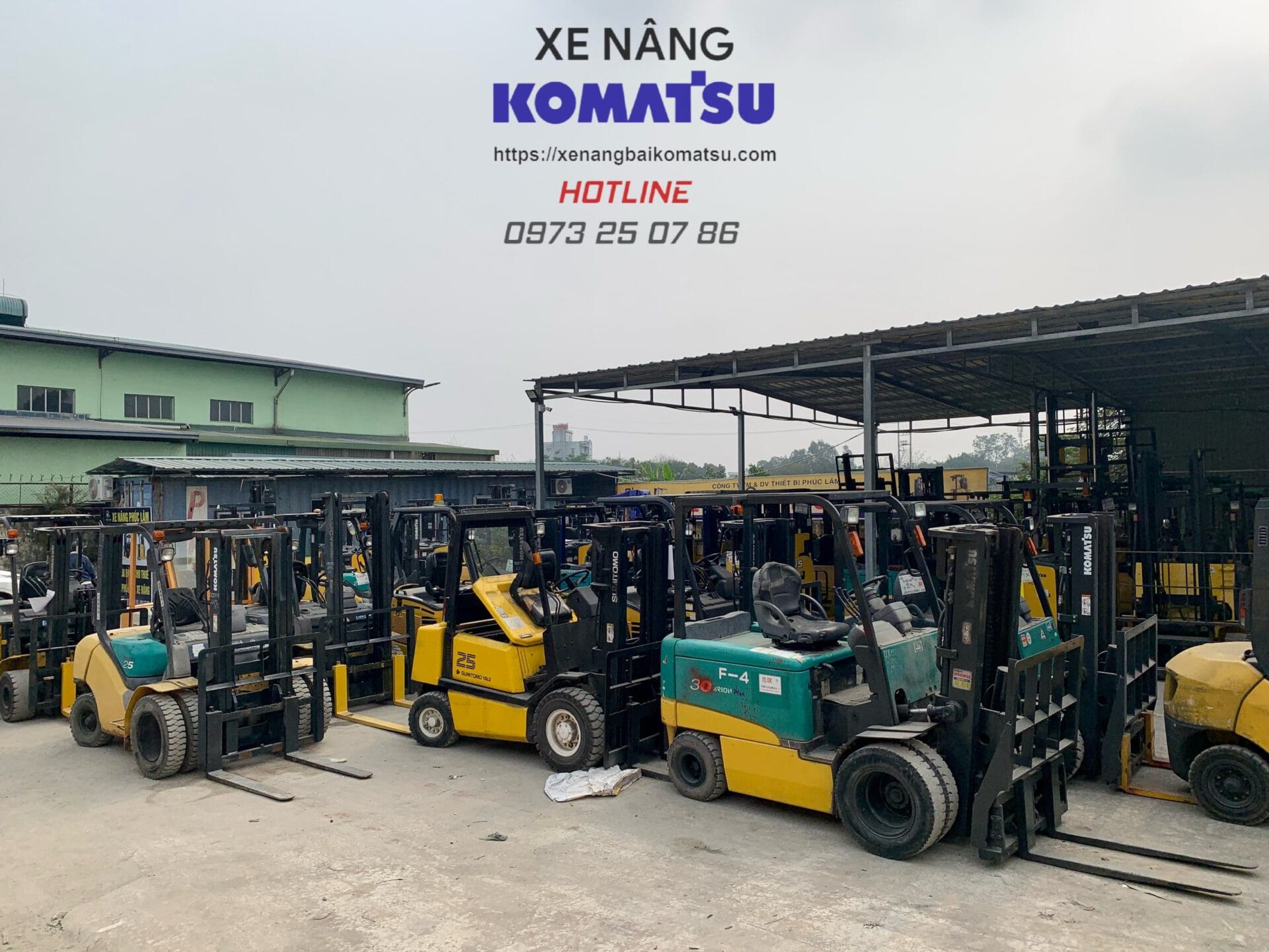 Xe nâng Nhật Bản Phúc Lâm Banner