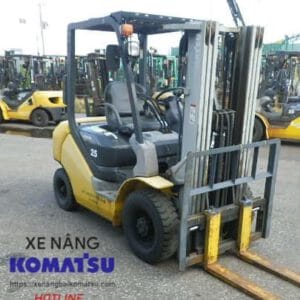 Xe Nâng Xăng Komatsu Tháp Chui Công